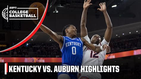 auburn kentucky basketball game today.